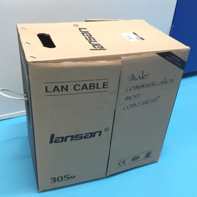 Lansan CAT 6 Network Ethernet Outdoor Cable 305 Meter_4