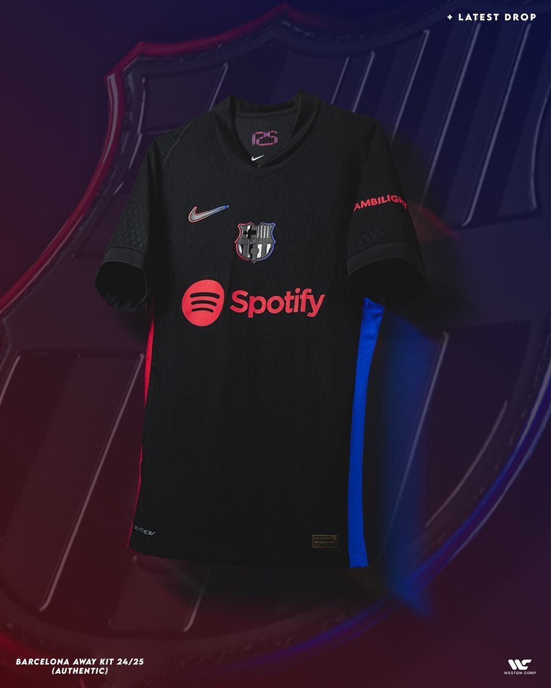 BARCA BLACK 24/25 kit_0