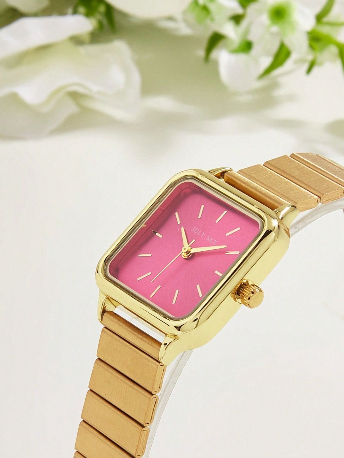 Pink interior watch _0