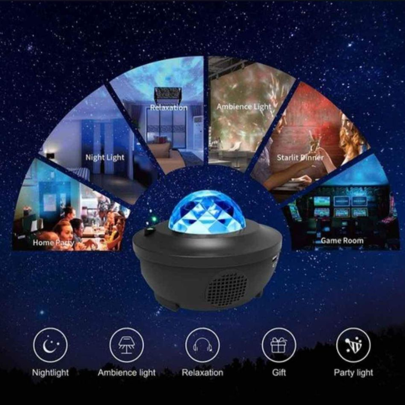 Galaxy Projector Night Light And Speaker_6