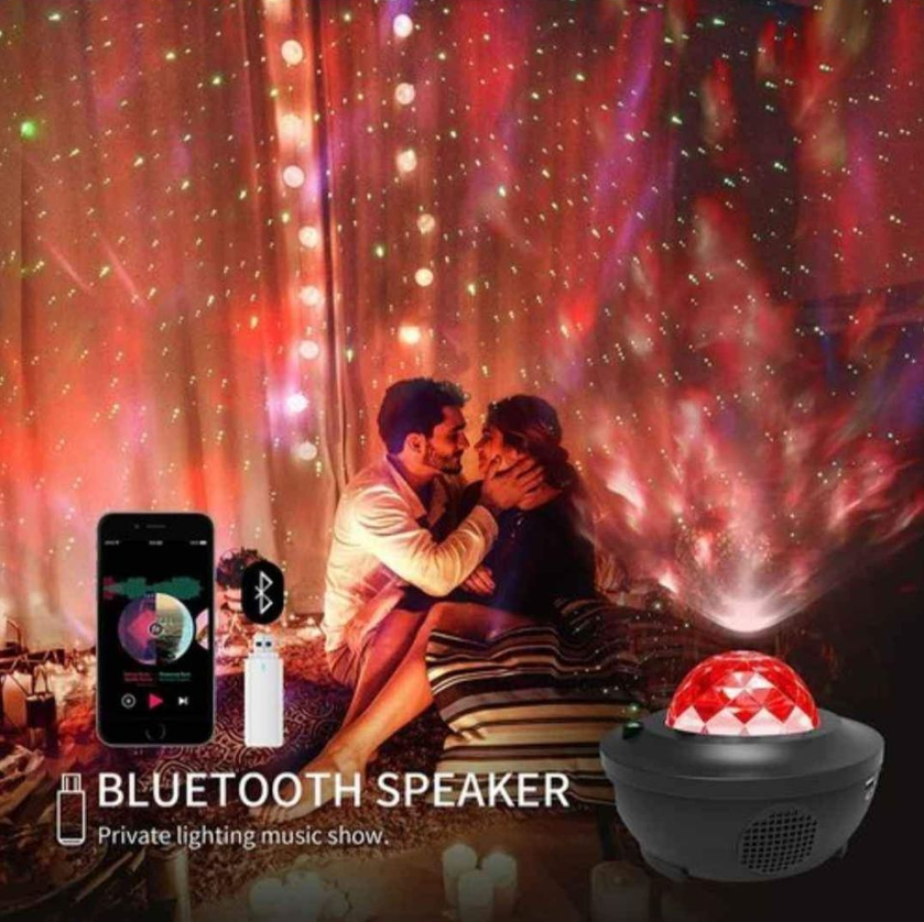 Galaxy Projector Night Light And Speaker_4