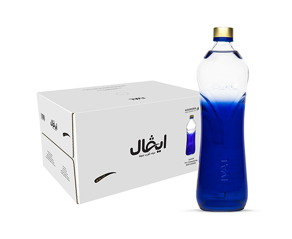 IVAL WATER GLASS  750ml - 12 bottles _0