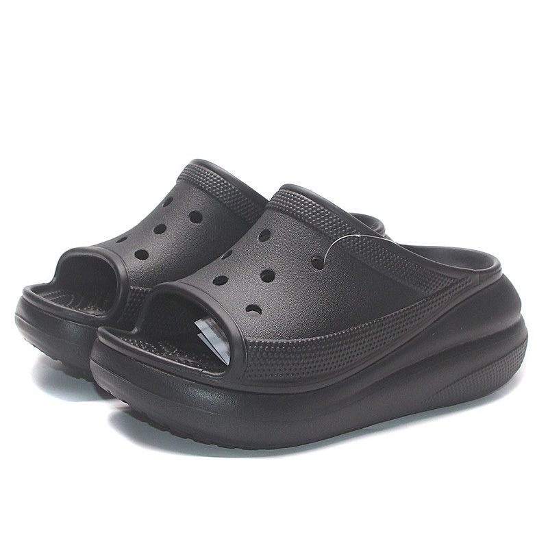 Preorder | Crush Slide Crocs - Black_0