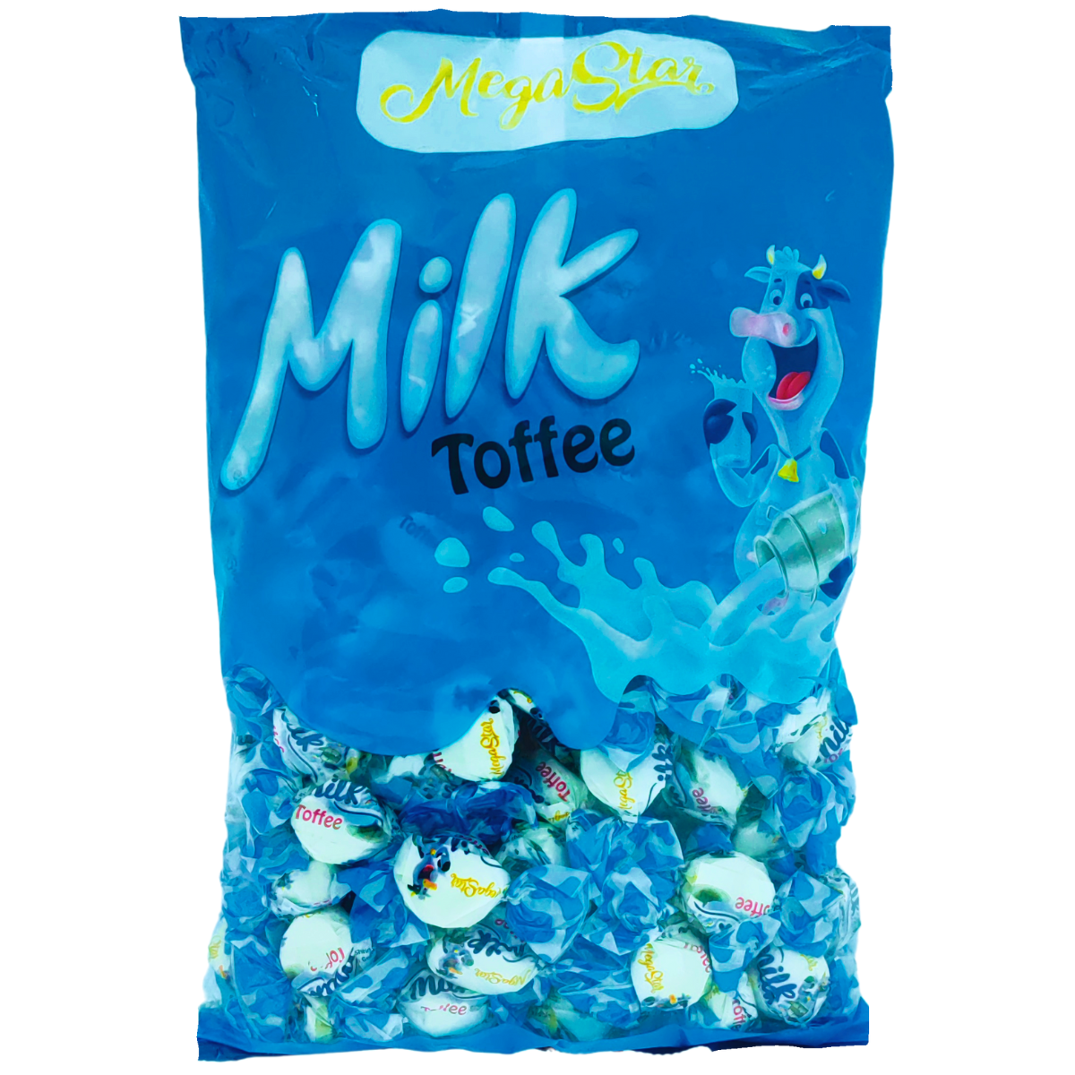 MEGASTAR MILK TOFFEE(500G=70PCS)_0