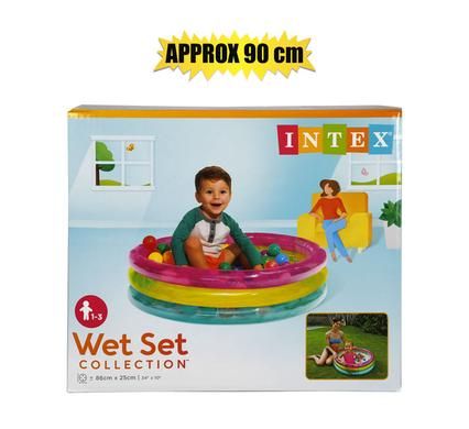  INTEX BALL PIT & 50 BALLS 3-RING 86x25cm_0