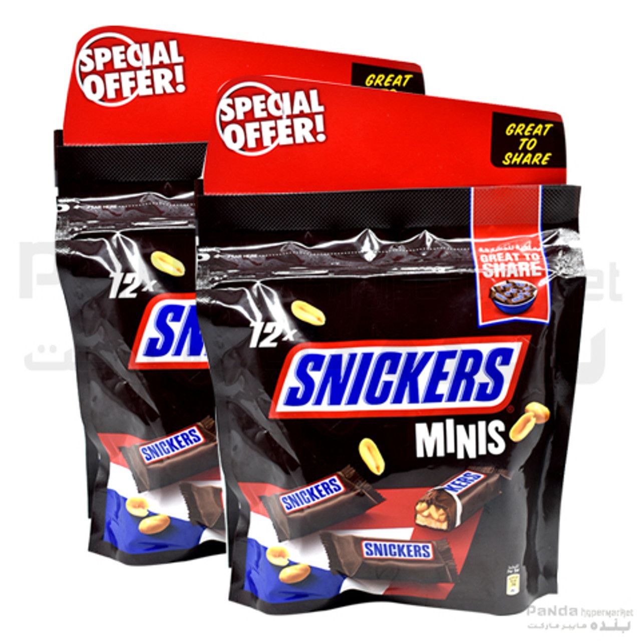 SNICKERS MINIS-2 PACKET(20 PCS=360G)_0