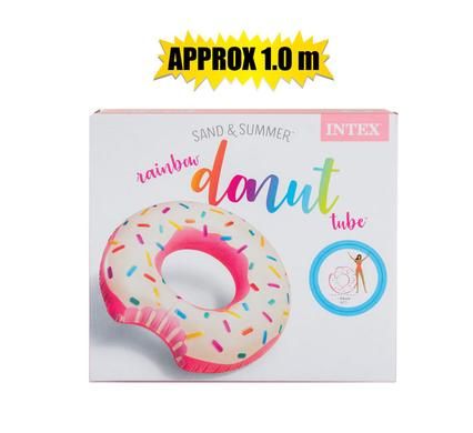  INTEX TUBE 107x99cm PINK DOUGHNUT _0