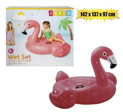 INTEX RIDE-ON FLAMINGO 142x137x97cm_0