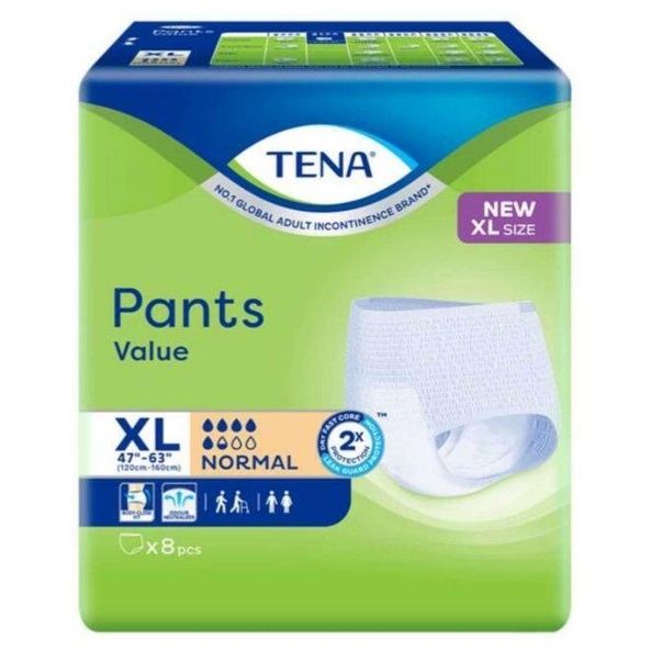 TENA PANTS VALUE XL8 1X8'S_0