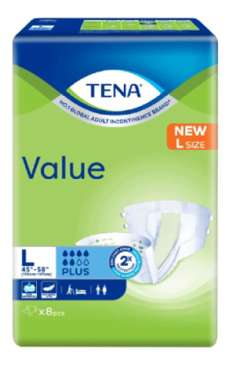 TENA VALUE L8 1X8'S_0