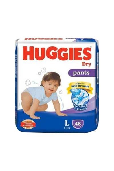 HUGGIES DRY PANTS SJP L48 TP 1X2X48'S_0