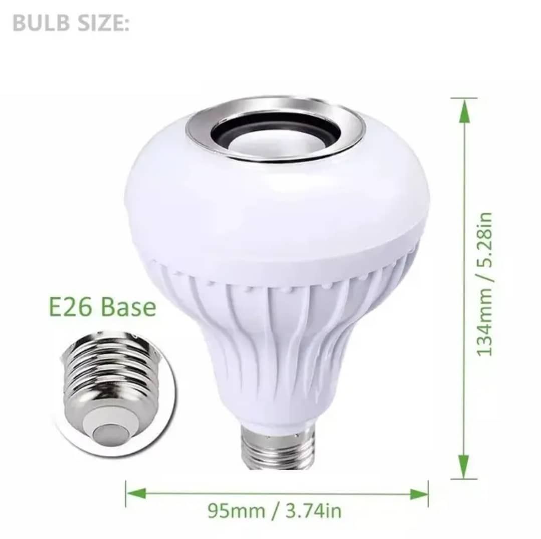 LED Bulb Smart Lamp RGB Lamp 220V E27 Bluetooth Music Lamp Smart Home LED Light Bulb Bluetooth Spearker Bulb._5