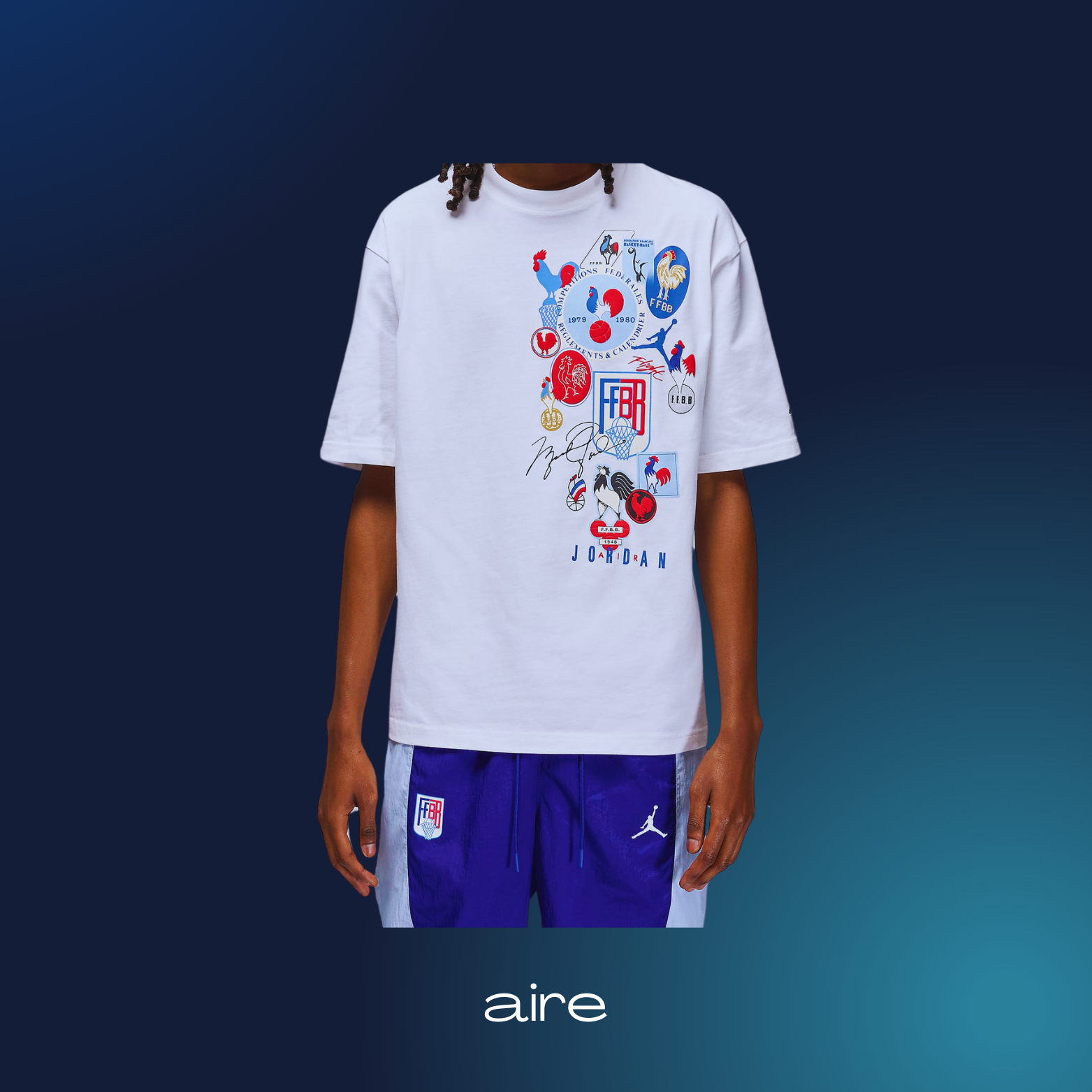 Jordan Sport x Federation Française de Basketball T-Shirt_0