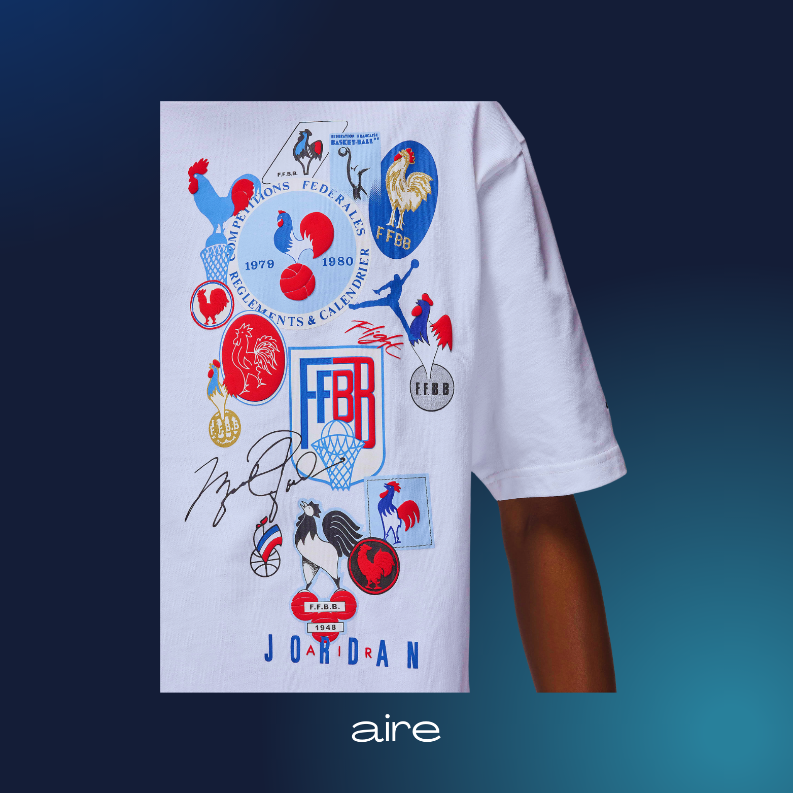 Jordan Sport x Federation Française de Basketball T-Shirt_1