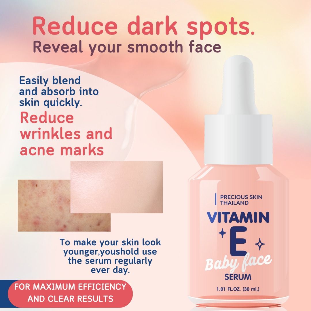 PRECIOUS Skin Vitamin E Baby Face Serum_1