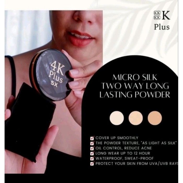  4K Plus 5X Micro Silk Two Way Long Lasting Powder_7