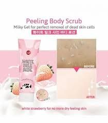 CATHY DOLL White Milk Shine Peeling Body Scrub_3