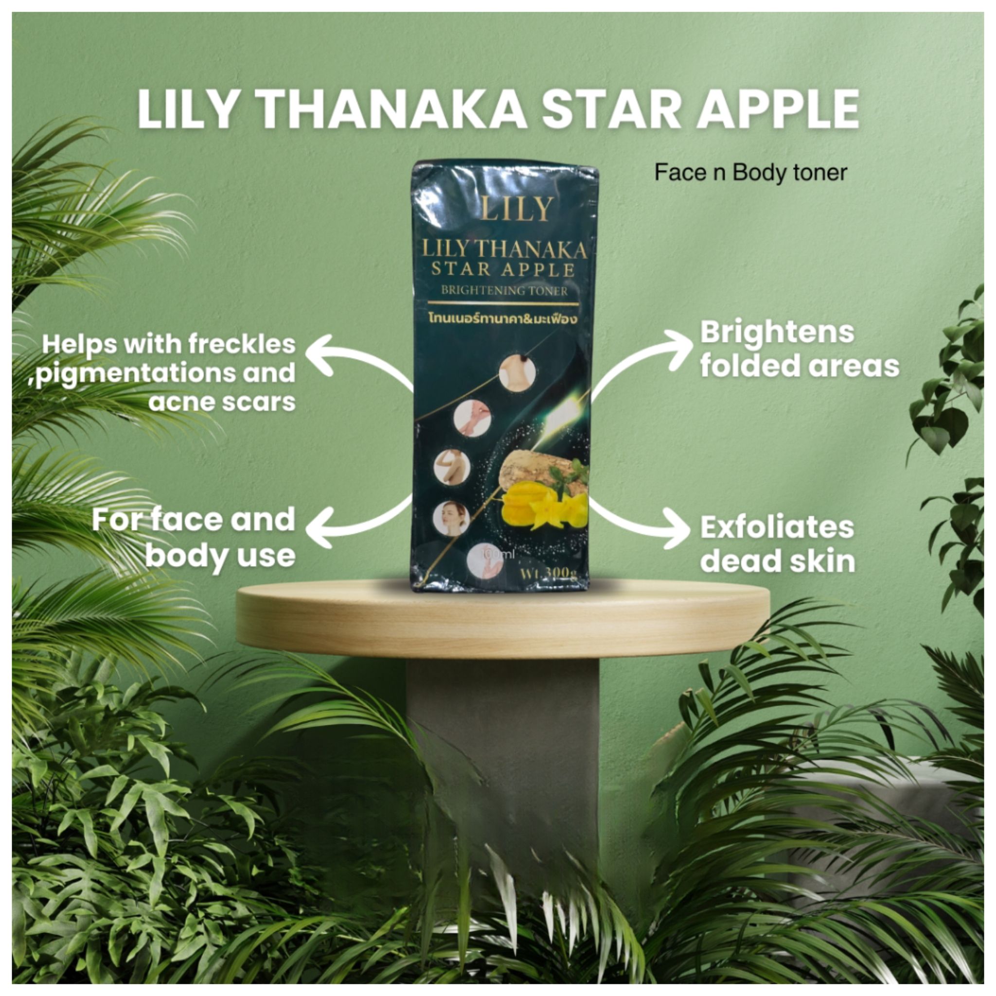 LILY Thanaka Star Apple Toner 300g_1