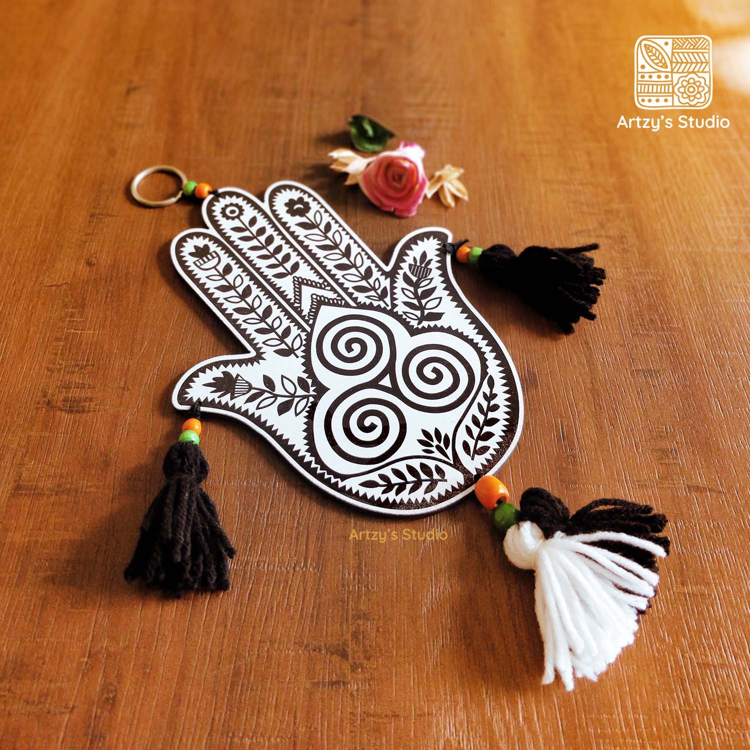 Hamsa Hand Large Hanger_0