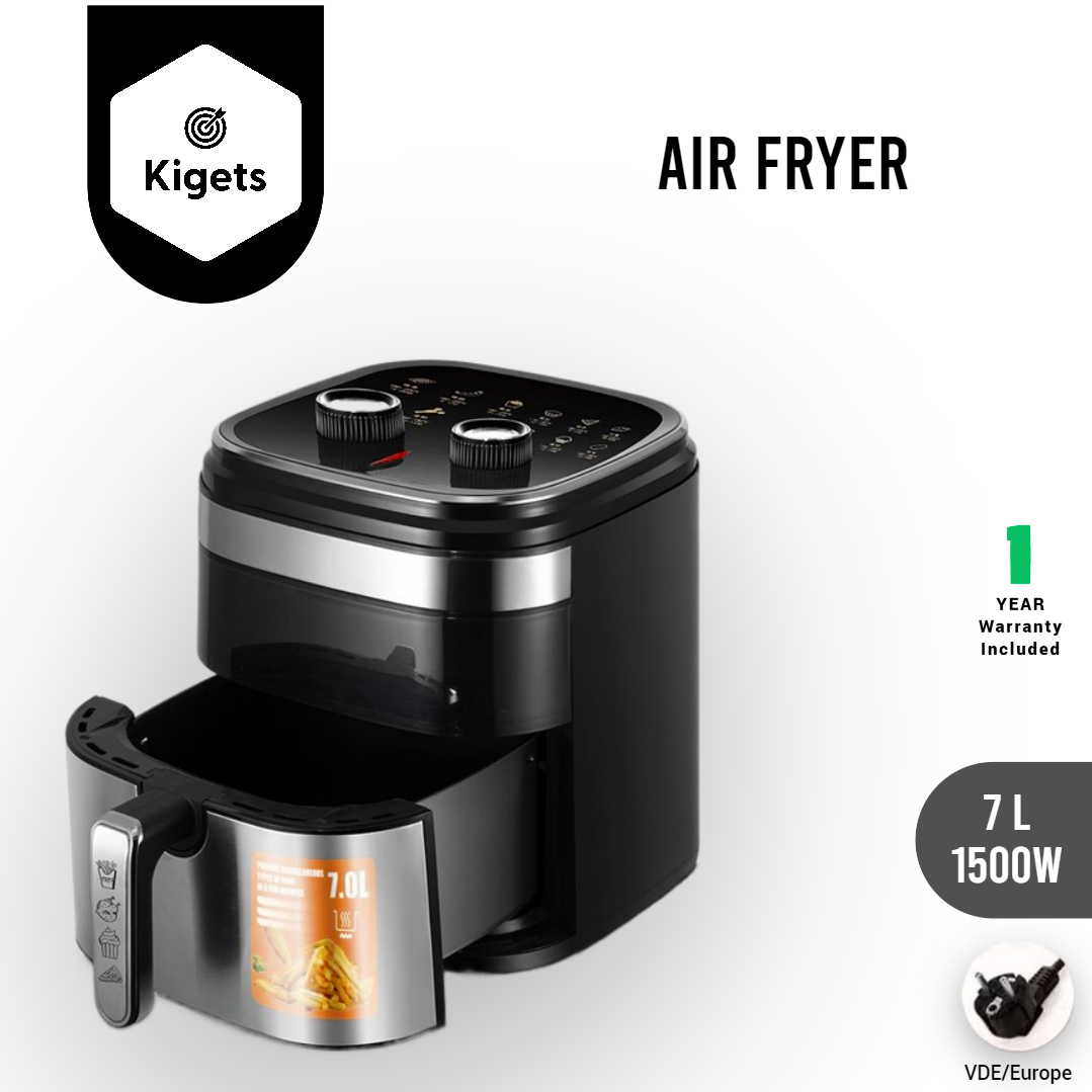 7L Manual Air Fryer With Visible Window _2