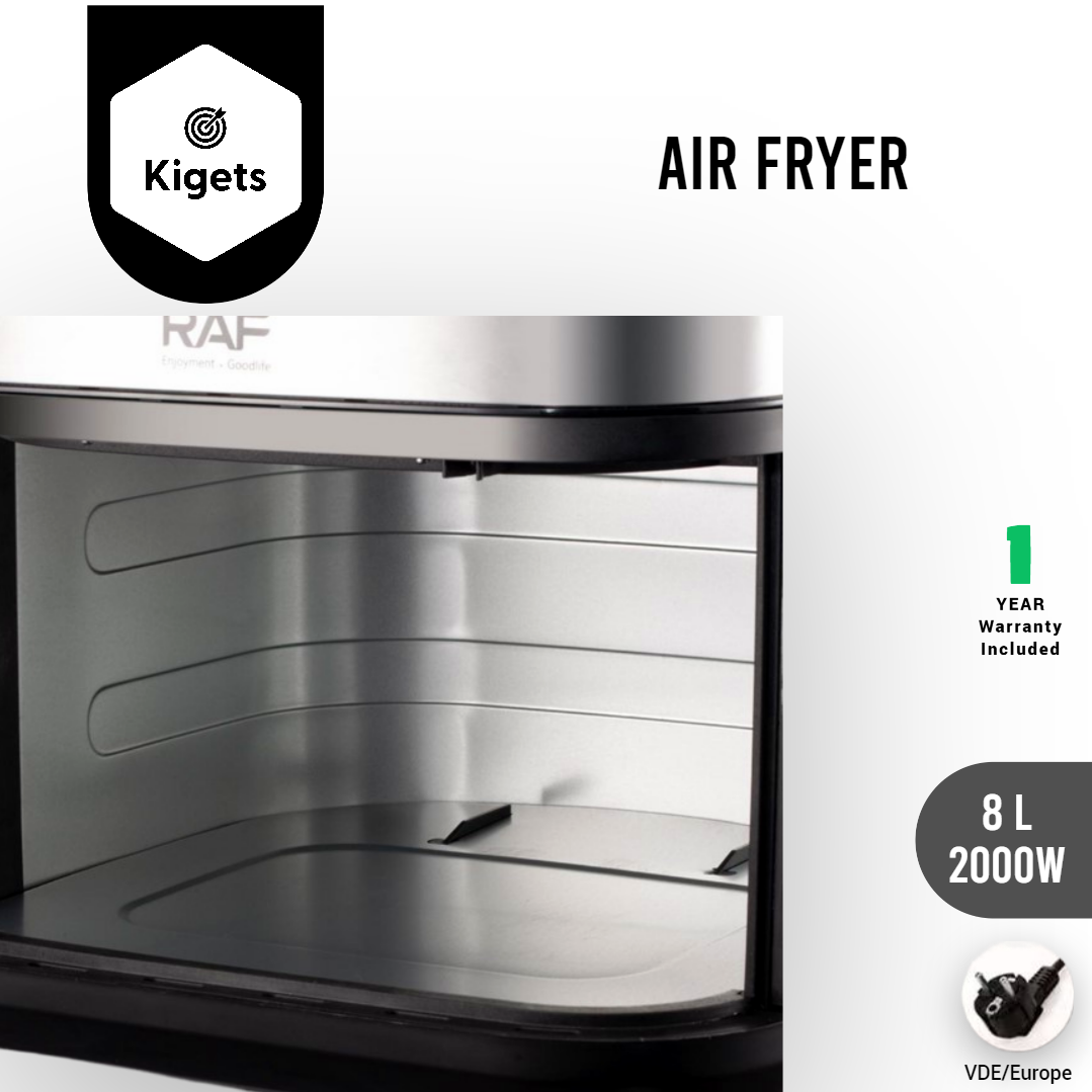 8L Digital Air Fryer With Visible Window  _6