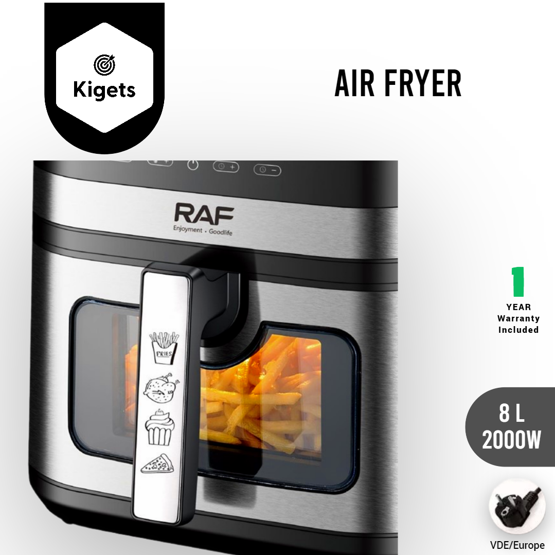 8L Digital Air Fryer With Visible Window  _7