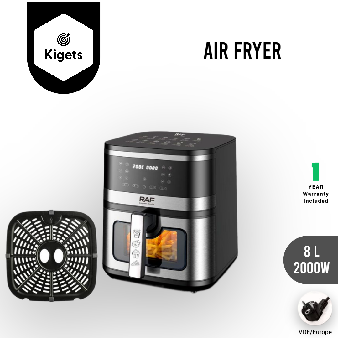 8L Digital Air Fryer With Visible Window  _3