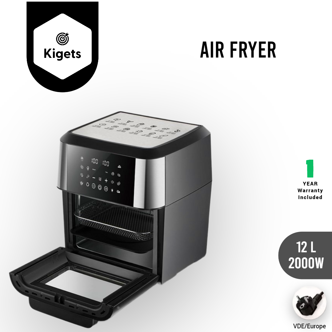 12L Digital Air Fryer With Rotisserie Function 2_6