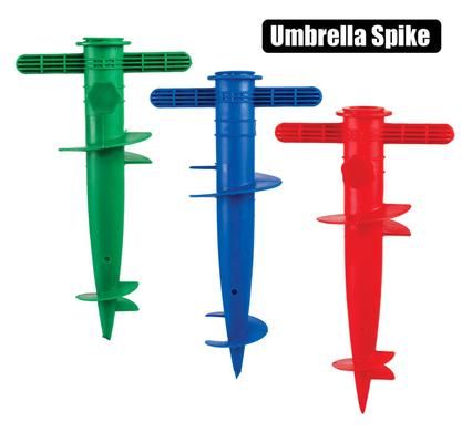  UMBRELLA BEACH SPIKE SCREW IN ASSORTED COLOURS_0