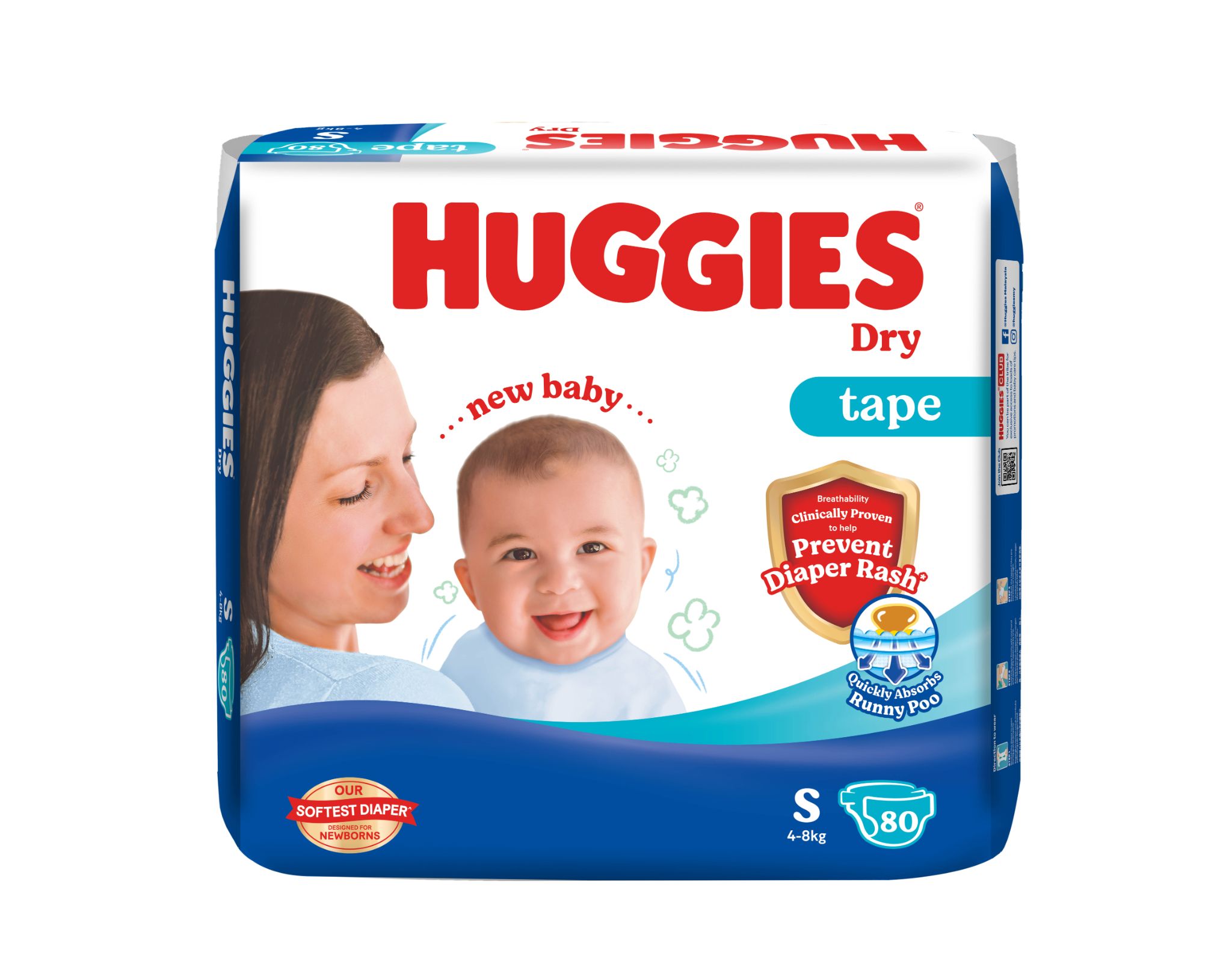 HUGGIES DRY SJP S80 1X1PACK_0