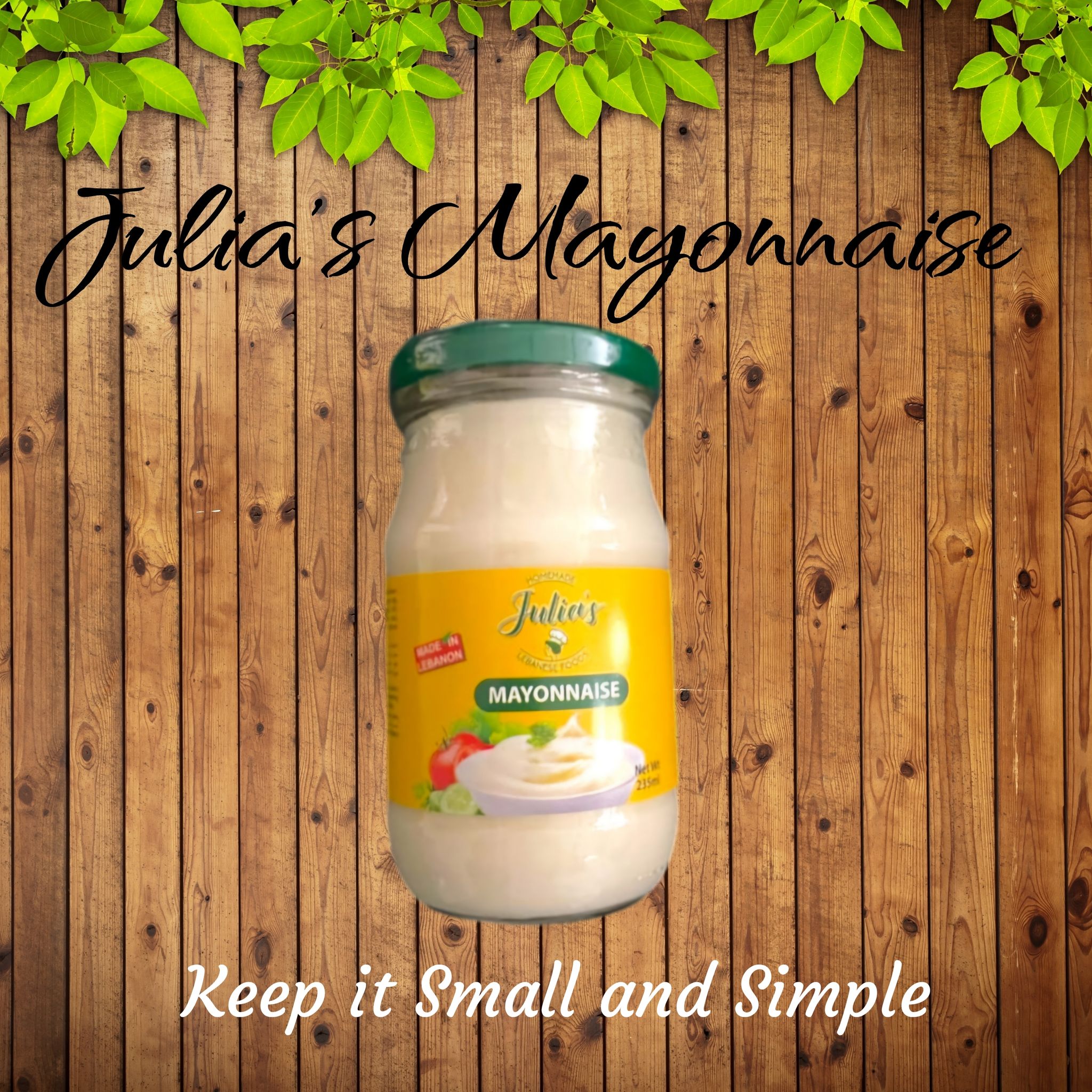 JULIA'S MAYONNAISE 235ML X12 - 20140_0