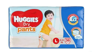 HUGGIES DRY PANTS JUMBO L36 1X1PK_0