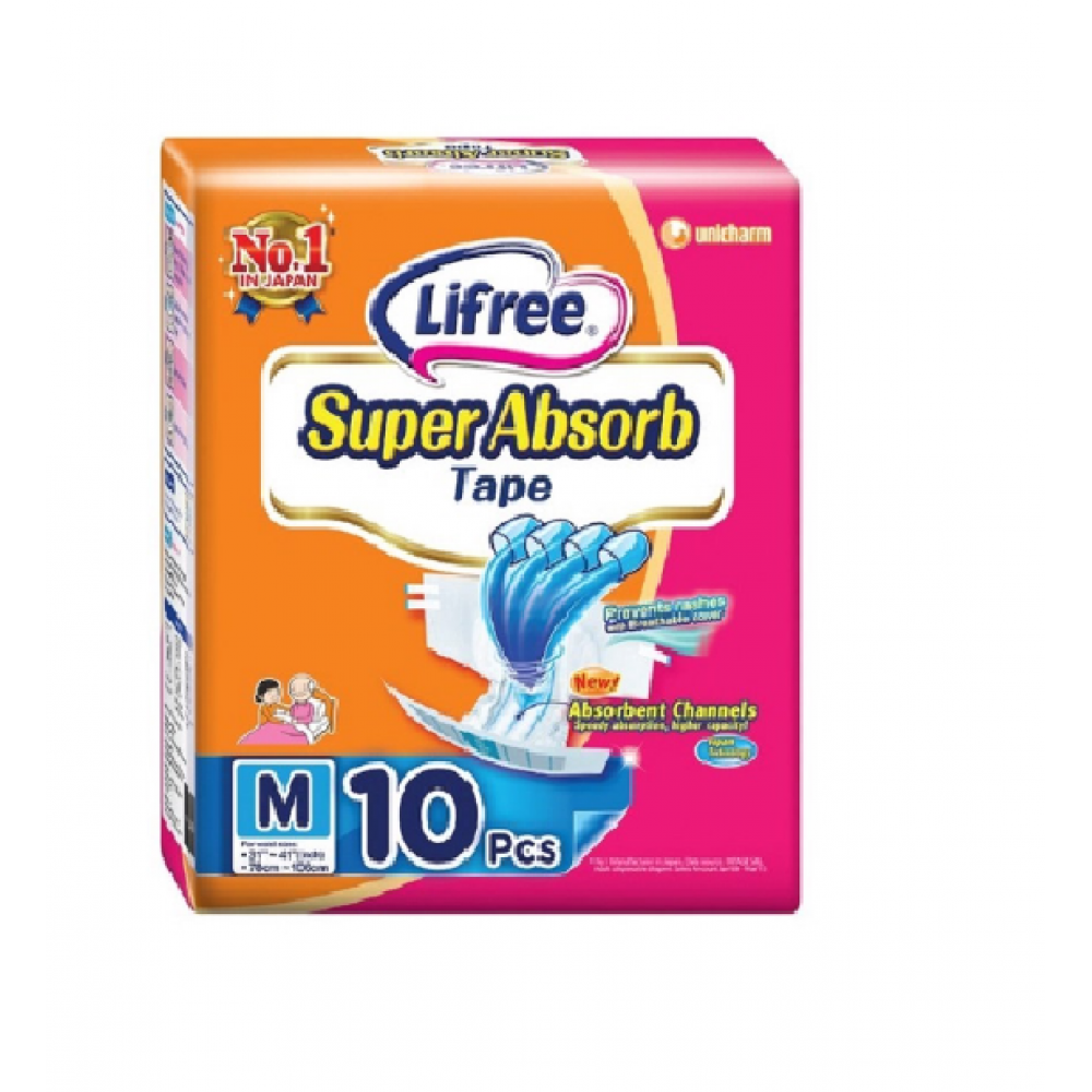 LIFREE SUPER ABSORBENT TAPE M10 1X10'S_0