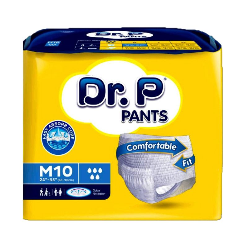 DR P BY TENA PANTS M10 1X10'S_0