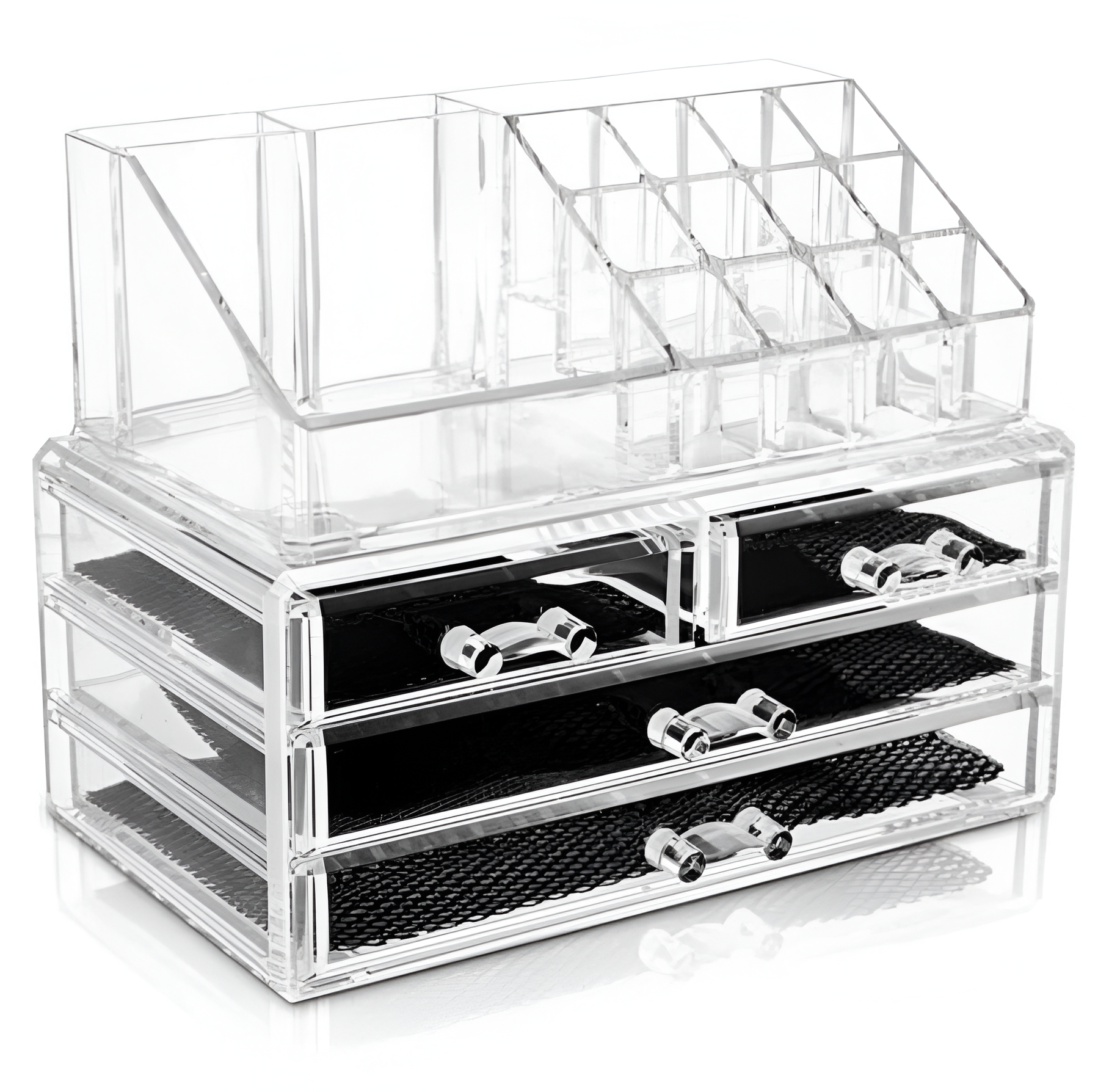 Acrylic Cosmetic Organizer, 3 Drawer Set_2