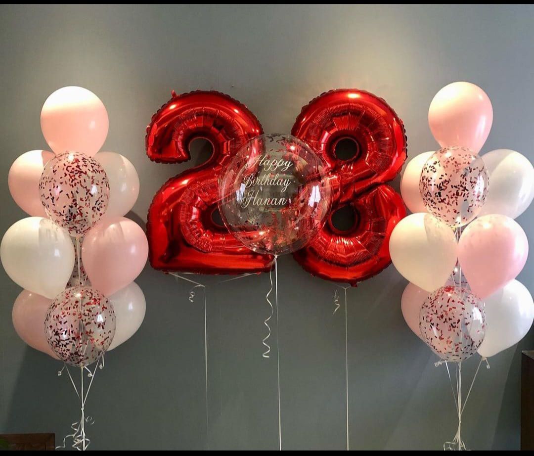 Customize Balloons With Number _0