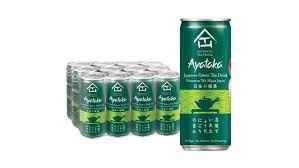 H&E AYATAKA GREEN TEA CAN 12X300ML_0