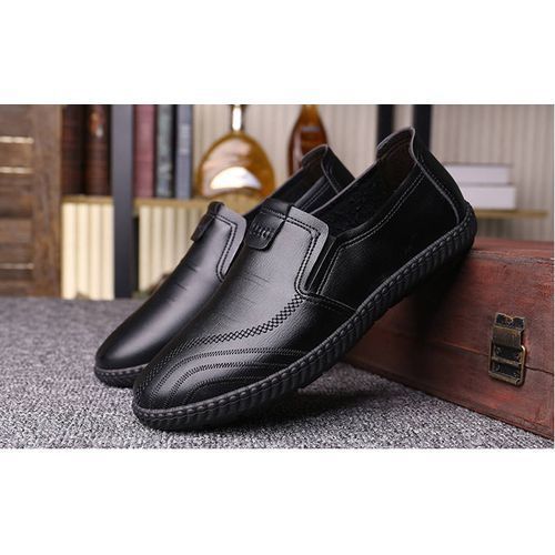 Fashion Mocassin Chaussures En Cuir Pour Hommes - Noir (Pointure disponible 41,42,43 et 44)_3