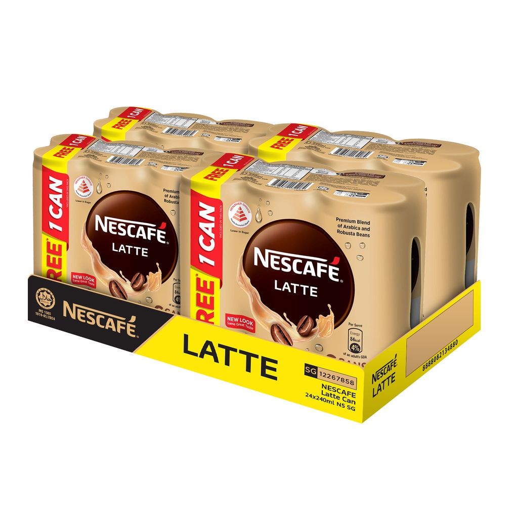 NESCAFE CAN LATTE 4X6X240ML_0