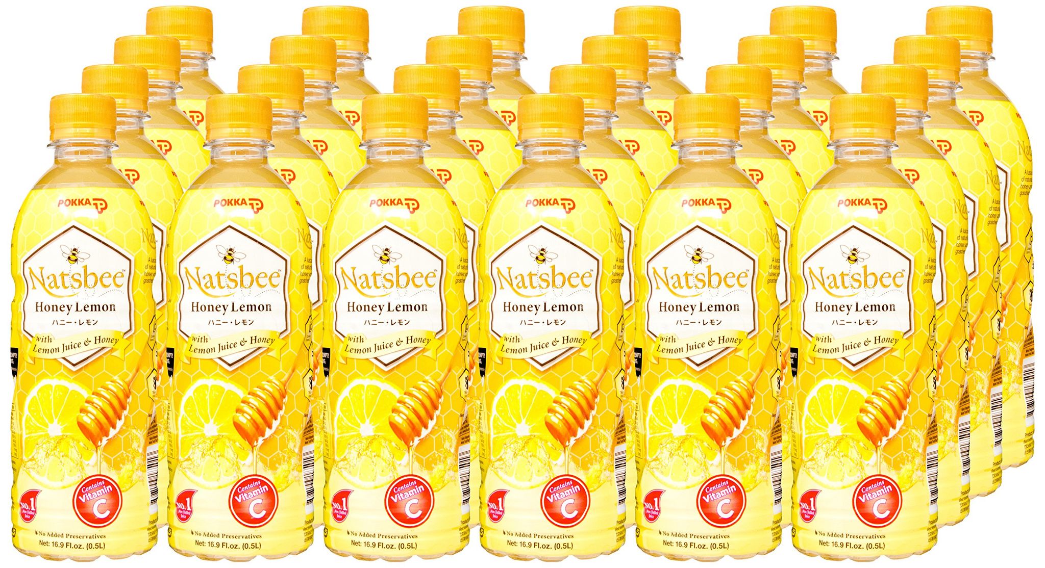 POKKA NASTBEE HONEY YUZU 24X500ML_0