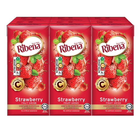 RIBENA RTD STRAWBERY 4X6X200ML_0