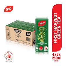 YEO'S GREEN TEA 4X6X250ML_0