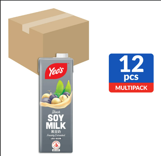 YEO'S BLACK SOY MILK 12X1L_0