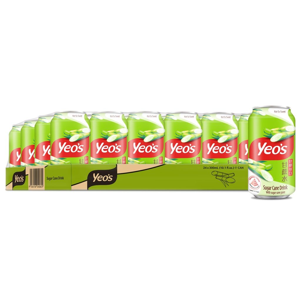 YEO'S CAN SUGARCANE 24 x 300ML_0