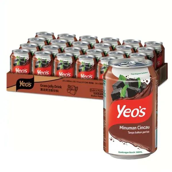 YEO'S CAN GRASS JELL 24 x 300ML_0