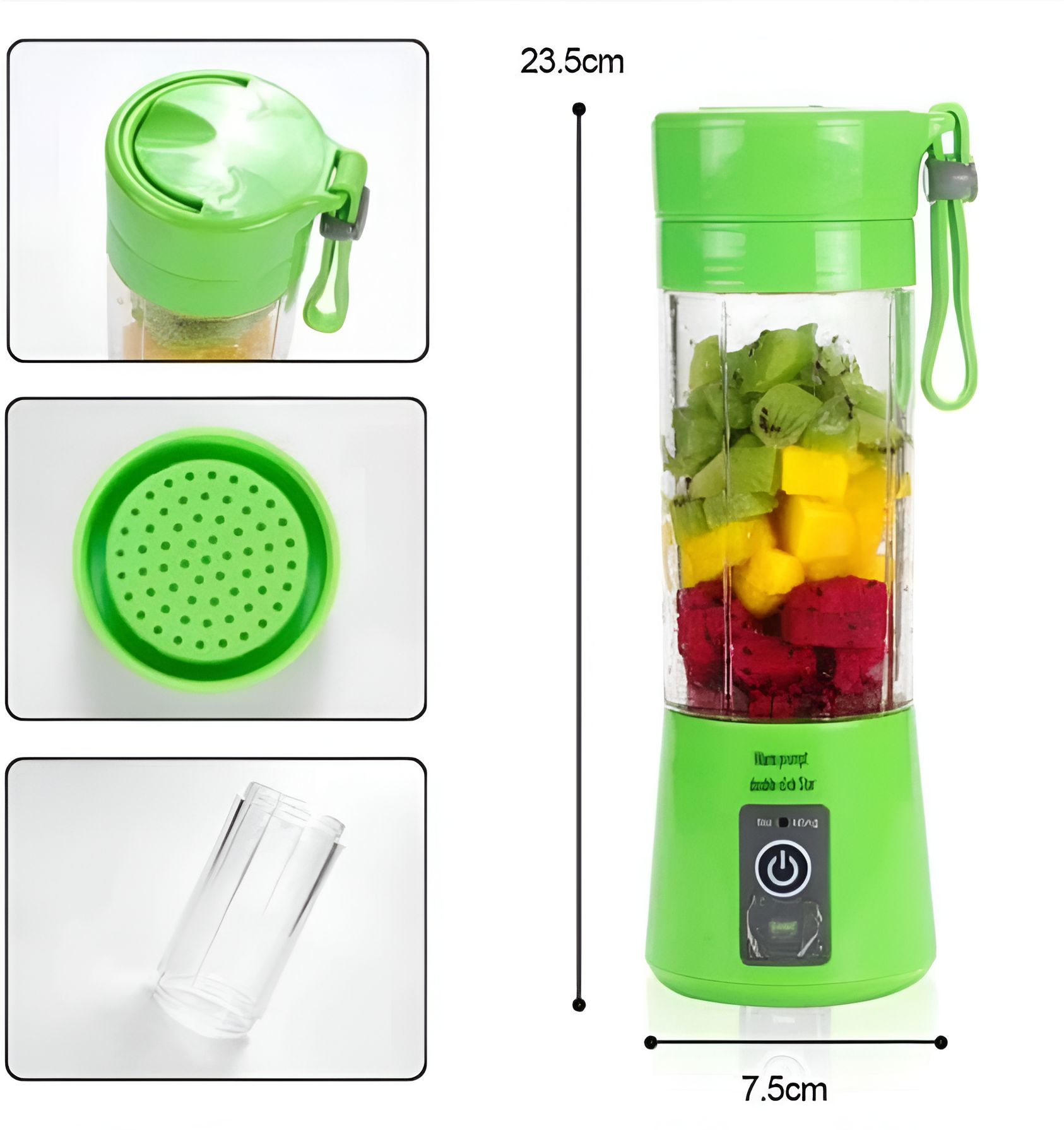 Multi Functional Shaker Bottle Mini Juicer_3