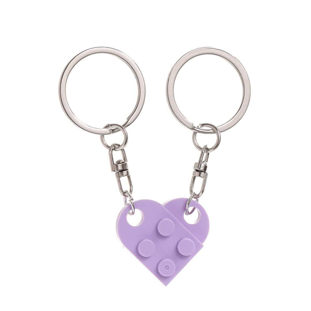 Lego Heart Keychain_1