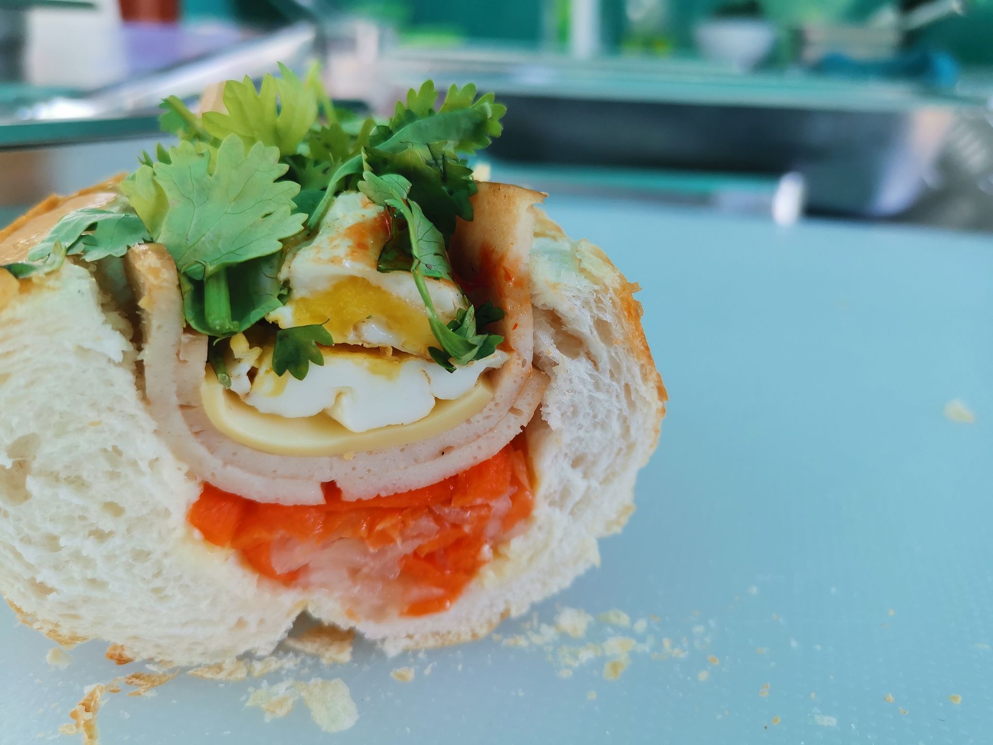 Ham and Egg Banh Mi_0