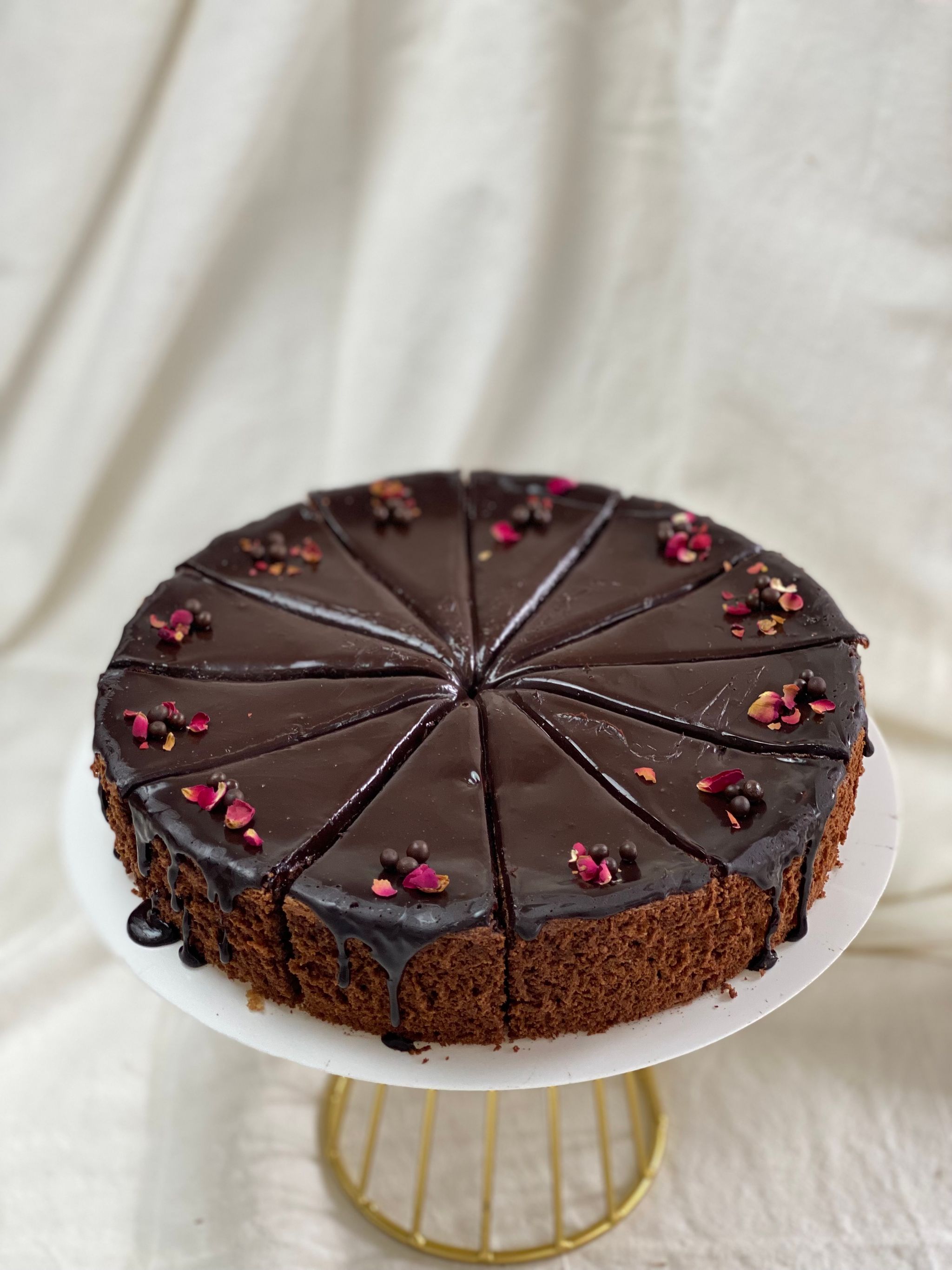 Flourless Chocolate Almond Torte_0