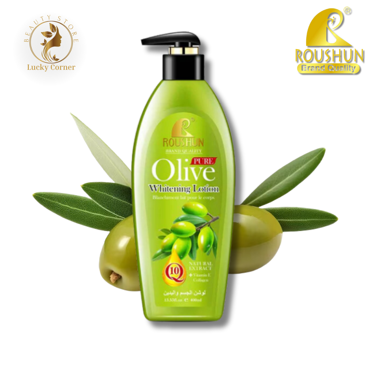 Roushun - Olive Whitening Lotion - 400ml_0